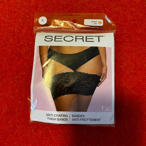Secret nude anti-chafing tights lace band NWT - Picture 2 of 9